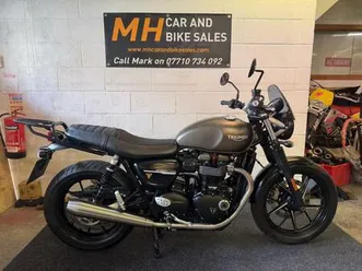 2019 triumph bonneville 900 street twin 6400 miles roadster yss shocks naked retro petrol manual