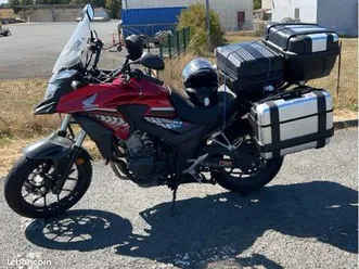 honda cb500x avec mallettes