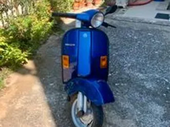 vespa 50 pk xl -86 libretto originale blu metalliz