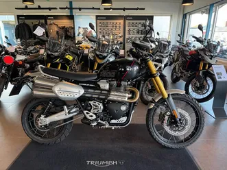 triumph scrambler 1200 xe vinterpris • 2025