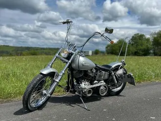 harley-davidson super glide fxe shovelhead kick -und e-start