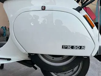 vespa pk 50 s 4 marce bianco