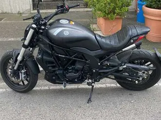 benelli 502c scarico mivv e sella in gel/spugna antivibrazioni