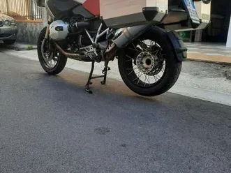 bmw r 1200 gs asc esa kit borse bianco