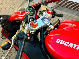 ducati 996 mit bos auspuff usw..