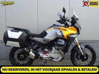 moto guzzi stelvio geel