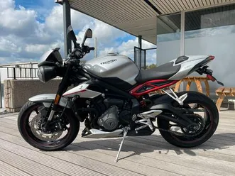 triumph street triple 765 r matt aluminium silver