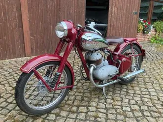jawa perak 350 ccm - bj. 1953