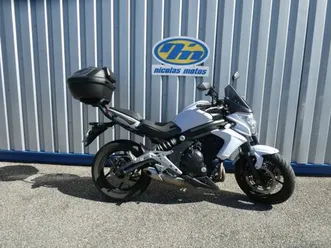 kawasaki er-6 2012 650 cm3 | moto roadster | 34 717 km | blanc | 07100 annonay