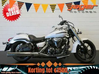 yamaha xvs 950 midnight star topstaat! wit
