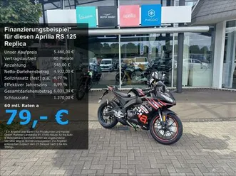 aprilia rs 125 replica *e5+*quickshifter*15ps*b196*