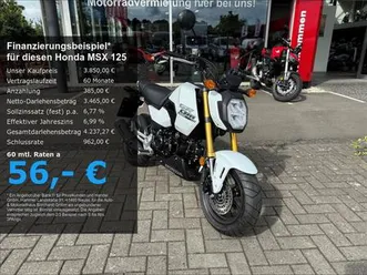 honda msx 125 grom mod. 2025 6 jahre garantie