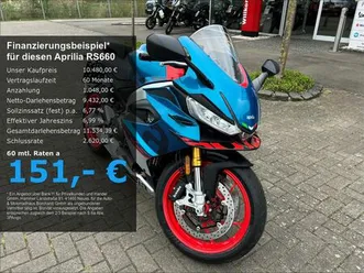 aprilia rs660 *e5+*35 kw*a2*blau* 35kw 35 kw a2