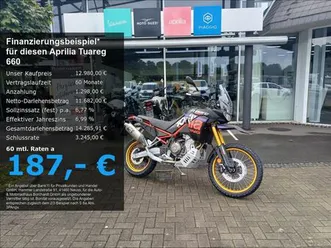 aprilia tuareg 660 *rally* e5+*schwarz*80ps*