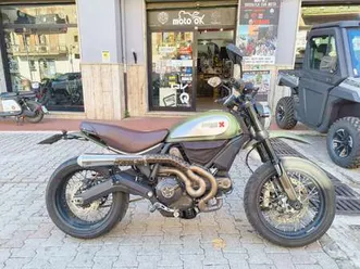 ducati scrambler 800 desert sled verde