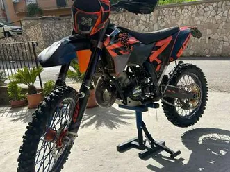 ktm 125 exc arancione