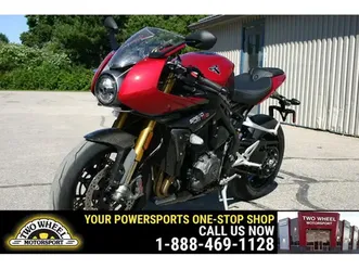 2022 triumph speed triple 1200rr mint low km retro supersport