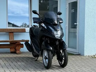 yamaha tricity 125 abs 3 rad roller in schwarz (smx)
