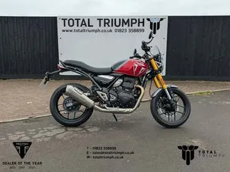 used triumph speed 400 for sale in taunton