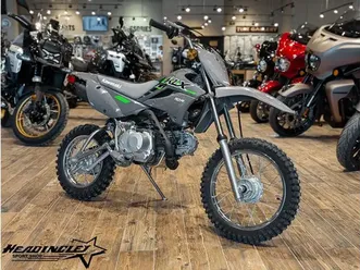 2025 kawasaki klx110r l // battle gray