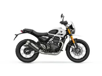 2026 triumph scrambler 400 xc white