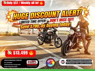 2025 kawasaki z 900 rs - huge discount alert!