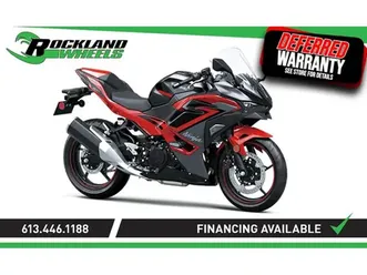 2025 kawasaki ninja 500 se - call us for the best winter deal!!