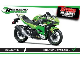 2025 kawasaki ninja 500 se krt - call us for the best winter dea