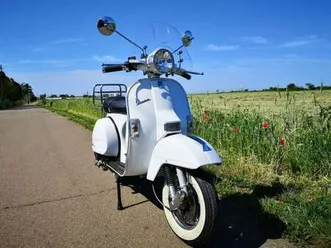 vespa px 125 limited 30° anniversario 1977-2007 bianco