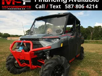 2019 polaris ranger crew xp 1000 highlifter (financing available