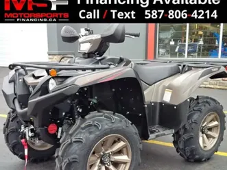 2024 yamaha grizzly 700 eps se (financing available)