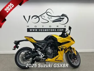 2025 suzuki gsx-8rm5 standard - v6599np - -financing available**