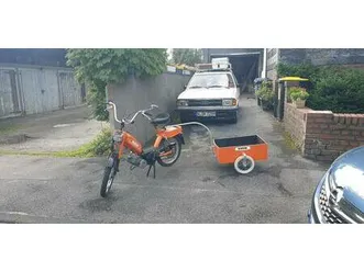 solo 712 mofa 25 km/h mit anhänger