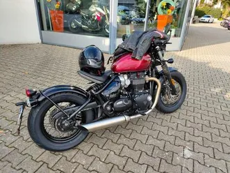 triumph bonneville bobber euro5 tüv/service/reifen neu