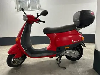 vespa piaggio c38 rot, original aus italien
