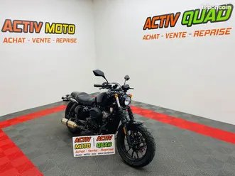 ⚫ hyosung gv 125 bobber 2020 1451 km ⚫ - activquad - envoi / reprise / facilité de paiement