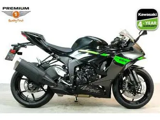 kawasaki ninja zx-6r groen