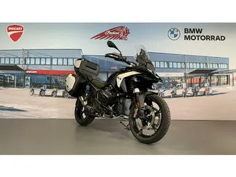 r 1300 gs triple black avec topcase et valises vario