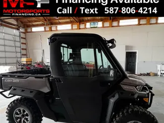2018 can am defender hd10 xt (financing available)