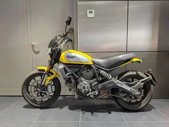ducati scrambler icon giallo