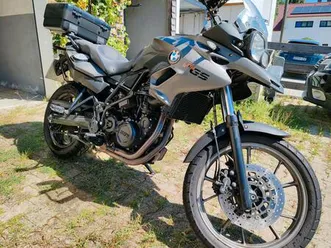 bmw f700gs - 16000km - reiseenduro mit koffer