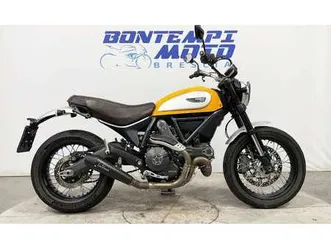 ducati scrambler 800 2016 classic giallo