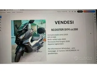 sym cruisym 300 - 2020