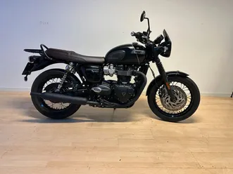 triumph bonneville t120 black endast 457 mil • 2023
