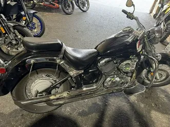 2007 yamaha v star® custom raven/midnight custom