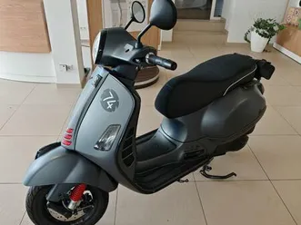 vespa gts 125 supersport abs / schwarz umbau *unikat*