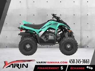 2025 yamaha raptor 110 en inventaire/in stock vtt enfant