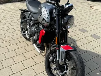 triumph trident 660 1. hand, hu&service neu, mit qs