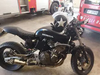 honda hornet cafè racer nero