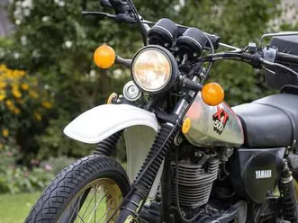 yamaha xt 500 silbertank